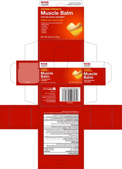 18 G Carton Label (234281 Muscle Balm Ctn)